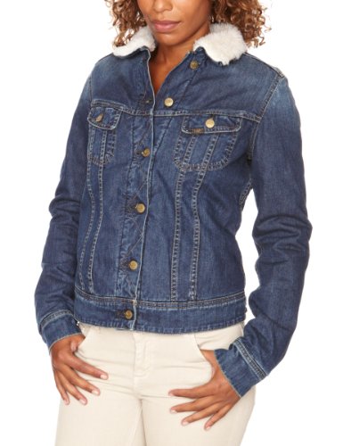 Lee Damen Jacke  SHERPA RIDER - L544APRD, Gr. 36/38 (S), Blau (RUFF ROAD) Preisvergleich