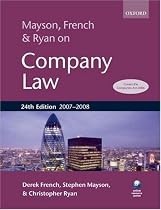 Mayson, French and Ryan on Company Law