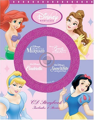 City Travel Guides Discounted  Books : Disney Princess CD Storybook (4-In-1 Disney Audio CD Storybooks)