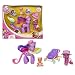 My Little Pony - 94799 - Systers Day Out / Stadtbummel zu Dritt - Baby-Ponies Cheerilee & Scootaloo mit MAMA & Baby-Karre & Trage