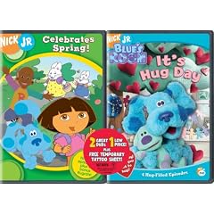 Nick Jr. Celebrates Spring/Blue's Clues: Blue's Room: It's Hug Day [DVD] [Region 1] [US Import] [NTSC]