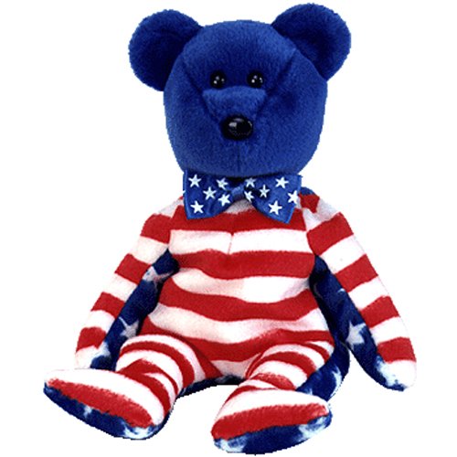 Ty Beanie Babies Liberty - Bear Blue (USA Exclusive)