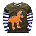 Coralup Little Boys Dinosaur Cotton T-shirts,18M-6Y