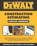DEWALT  Construction Estimating Complete Handbook (Dewalt Professional Reference)