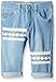Kensie Girls' Capri Denim Pant with Lace Trim