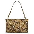 NYC by Perlina Envelope Clutch - Mocha