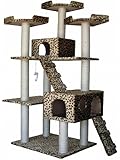 Go Pet Club Cat Tree Leopard Print