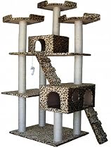 Go Pet Club Cat Tree Leopard Print

