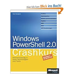 Windows PowerShell 2.0 - Der Crashkurs
