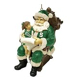 Michigan State Spartans NCAA Wishlist Santa Ornament