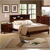 Dalton Bedroom Set in Rich Cherry