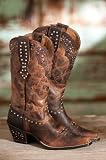 Women's Ariat Rhinestone Leather Cowboy Boots