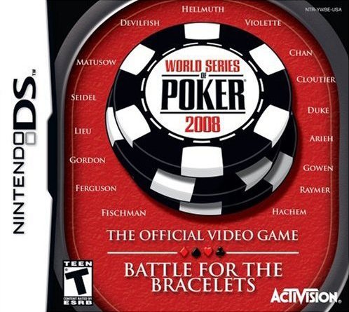 Childrens Toyshop  Toys : World Series of Poker 2008 Battle for the Bracelets (DS)