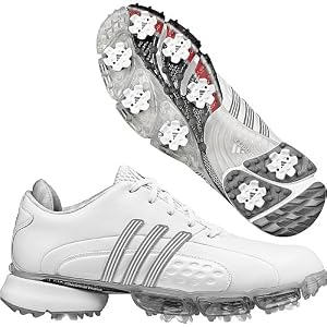 Buy adidas Ladies Powerband 2.0 - White Neece Metallic Silver by adidas