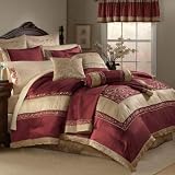 Florentina Claret 22 Piece Complete Bedroom Ensemble