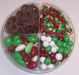 Scott's Cakes 4-Pack Dutch Mints, Reindeer Corn, Christmas Jordan Almonds, & Dark Pretzels