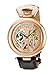 Stuhrling Original Men's 127A.334553 Special Reserve Emperor's Grandeur Automatic Skeleton Dual Time Rose Tone Watch