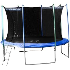 Hudora Trampolin mit Sicherheitsnetz 426cm �, 4 F��e, belastb. bis 150 kg