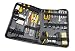 100 Piece Computer Technician Tool Kit for Repairing, Wiring, Cleaning, and Testing