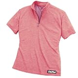 TAIGA Women's Polartec PowerDry Polo Zip-T - Quick Dry Polo T-Shirt, MADE IN CANADA, 10 (bust: 38), Lilac