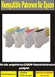 4x kompatible Patronen f�r EPSON (1x bk 1281,cy 1282,ma 1283,ye 1284 )