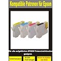 !!! Reinigungspatronen !!! 4 kompatible Patronen mit Reinigungsfl�ssigkeit ( 1x bk, cy,ma,ye; kompatibel zu 711-714,891-894) f�r Epson Drucker:D78 D92 D120 DX4000 DX4050 DX4400 DX4450 DX5000 DX5050 DX6000 DX6050 DX7000F DX7400 DX7450 DX8400 DX8450 DX9400F S20 S21 SX100 SX105 SX110 SX200 SX205 SX210 SX400 SX405 SX410 SX510 SX510W B40W BX300F BX310 BX310FN BX600FW SX600FW