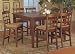 Dark Brown Finish Counter Height Table Dark Brown Finish Counter Height Table