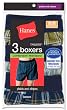 Mens Hanes 3 Pair Comfort Flex Woven Boxers - MWCST