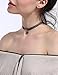 6 Pcs Black Velvet Choker Chain Necklace for Women Girls Lace Choker Gothic Tattoo Collar Necklace Pearl Pendant