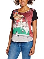 VIRIATO Camiseta Manga Corta (Negro / Multicolor)