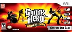 Wii Guitar Hero World Tour Band Kit