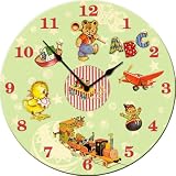 ABC Playtime Nursery Clock
