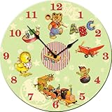 ABC Playtime Nursery Clock