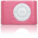 Case-Mate Leather Case For iPod Shuffle - Peony Pink