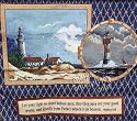 Lighthouses Inspirational Tapestry Wall Hanging