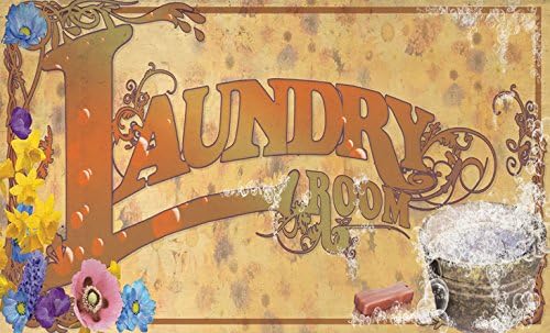 Laundry Bucket Doormat 18" X 30"