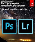 Adobe Creative Cloud Photography plan (Photoshop CC + Lightroom) [Prepaid Card] cover image