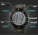 Gosasa LED Sports Military Men's Wristwatches 50m Waterproof Digital Casual Watch(Gold)