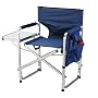 Ming's Mark SL1204-BLUE Blue Full Back Folding Director's Chair