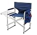 Ming's Mark SL1204-BLUE Blue Full Back Folding Director's Chair