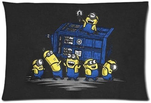 Doctor Who TARDIS Minions Pillowcases 20x26 Inch by engasdsa
