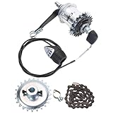 Sun 3-Speed Coaster Brake Hub Conversion Kit for Adult 3-Wheeler
