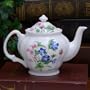 Botanical Floral Bone China Teapot