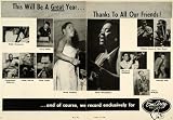1956 Ad EmArcy Records Vaughan Washington Musicians - Original Print Ad