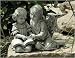 Joseph's Studio Guardian Angel With Girl 2-Piece Garden Statue Set
