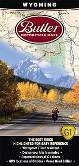 Wyoming Motorcycle Map