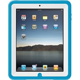 Otterbox APL2-IPAD1-C5-C4OTR iPad 1G Defender Case (White Plastic/Blue Silicone): Electronics