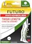 Futuro Anti-Embolism Stockings, Large Regular, White, Thigh Length, Closed Toe, 1 Pair