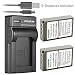 Kastar Battery (X2) & Slim USB Charger for Olympus BLS-5, PS-BLS5 and Olympus OM-D E-400 E-410 E-420 E-450 E-600 E-620 E-P1 E-P2 E-P3 E-PL1 E-PL2 E-PLE15 E-PM1 E-PM2 E-M10 E-PL6 E-PL5 stylus 1 Camera