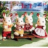 Calico Critters Hopscotch Rabbit Family